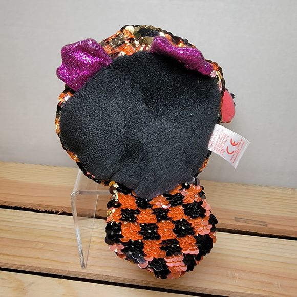 Ty Flippables 'Checks' Owl 6" NWT - Picture 6 of 6